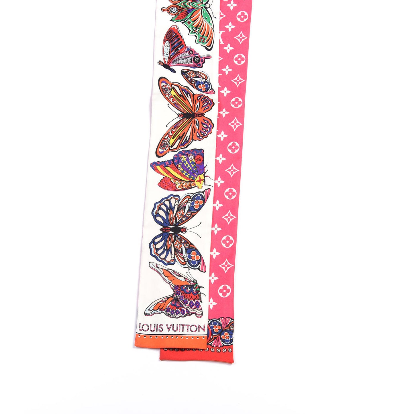 Silk Monogram World Of Love Bandeau White