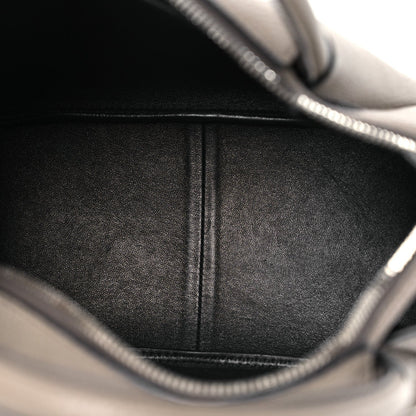 Prada Vitello Daino Soft Small Zippered Top Handle Bag Ninfea 5 of 7