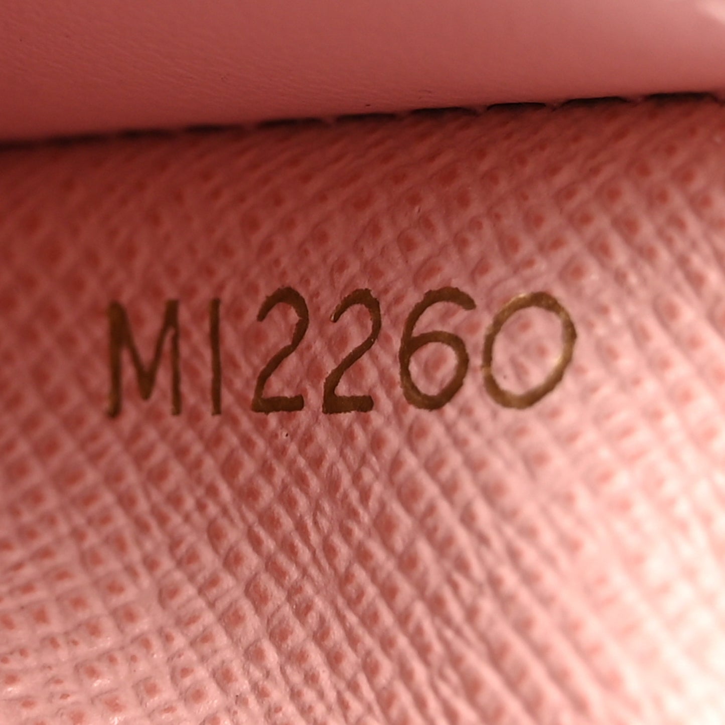 Monogram Zoe Wallet Rose Ballerine