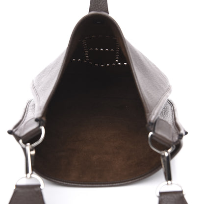 Hermes Taurillon Clemence Evelyne III GM Cacao 5 of 11