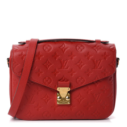 Louis Vuitton Empreinte Pochette Metis Scarlet 1 of 10
