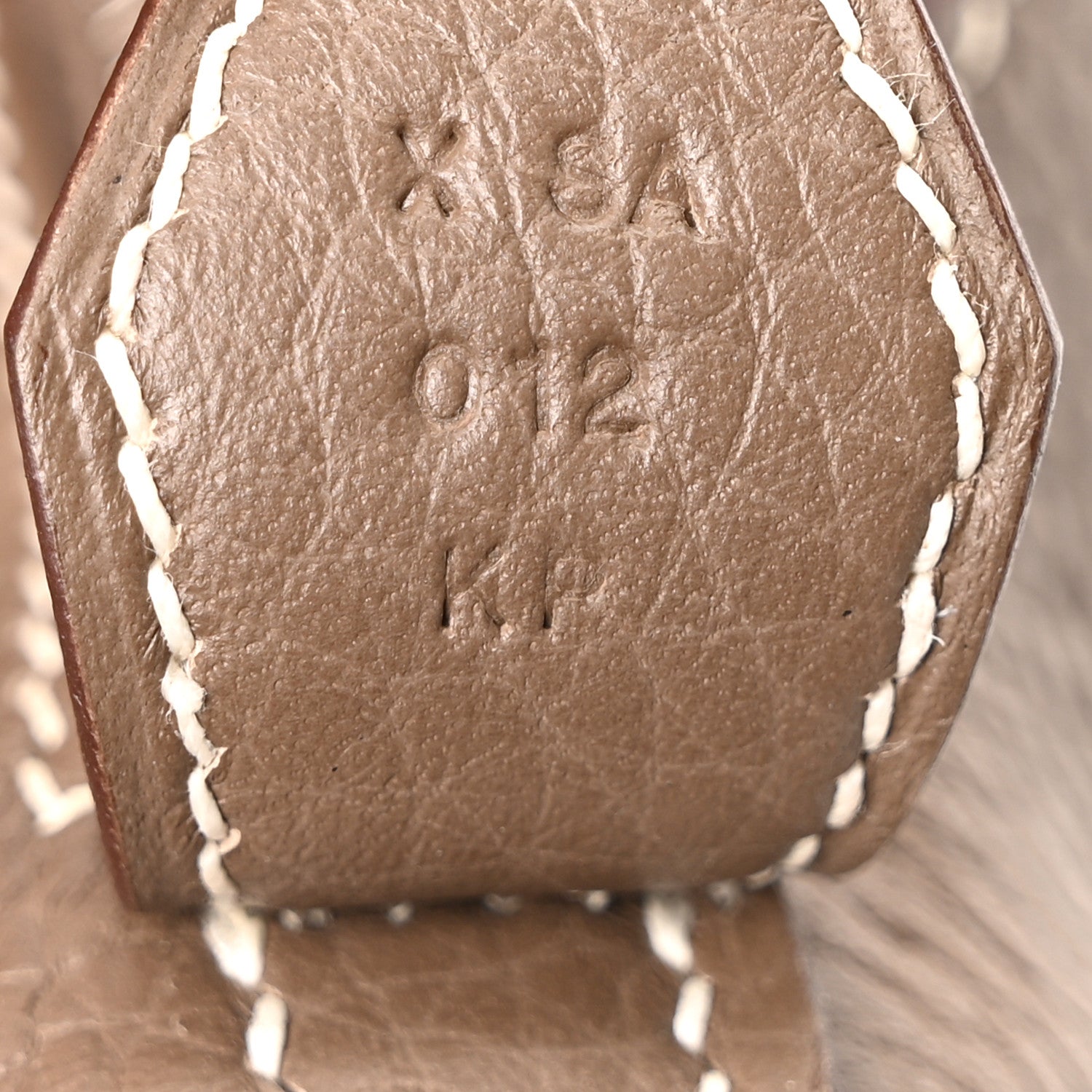 Hermes Taurillon Clemence Bolide 31 Etoupe 7 of 10