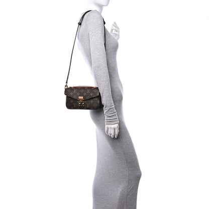 Louis Vuitton Monogram Pochette Metis East West 2 of 11