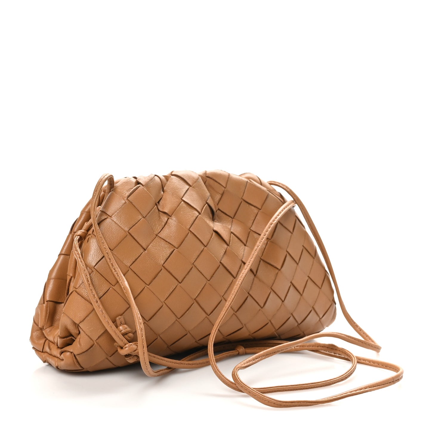 Nappa Intrecciato The Mini Pouch Carmel