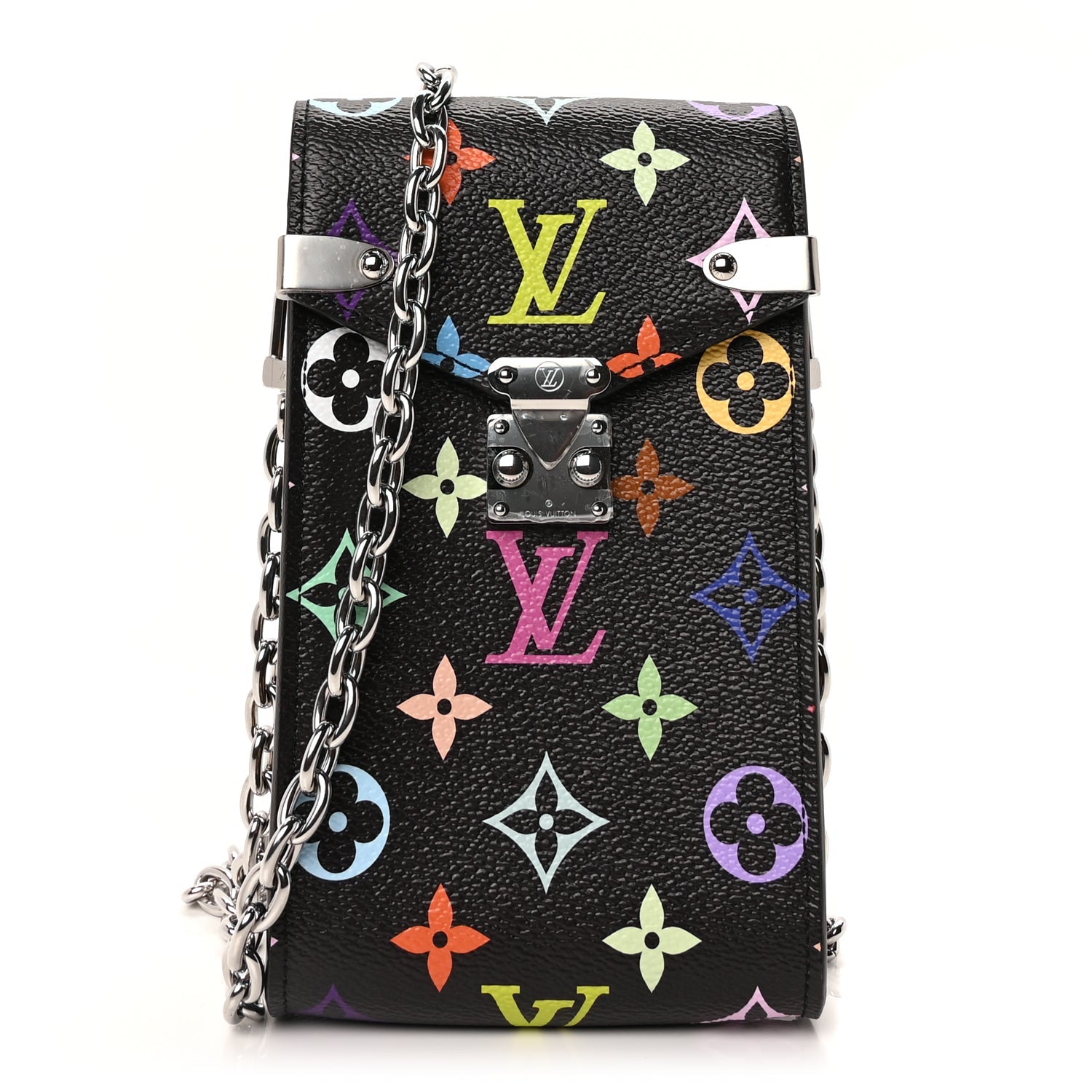Louis Vuitton LV X TM Monogram Multicolor Phone Pouch Metis  Black 1 of 8