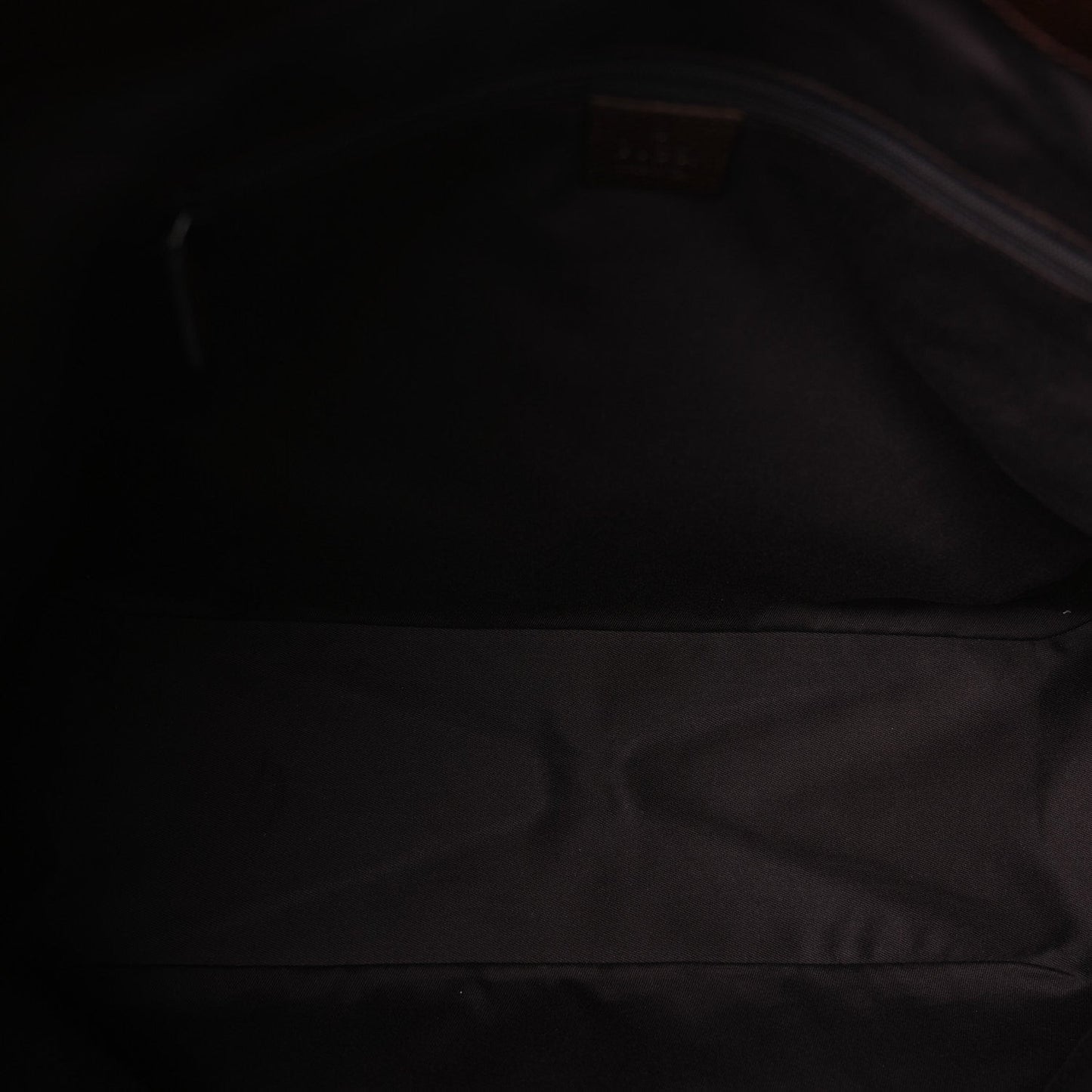 Monogram Medium Tote  Dark Brown