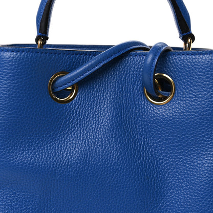 Mulberry Small Classic Grain Small Hampstead  Porcelain Blue 6 of 8