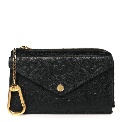 Louis Vuitton Empreinte Recto Verso Card Holder Black 1 of 7