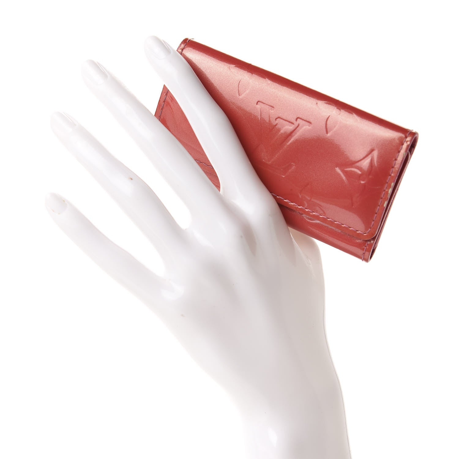 Louis Vuitton Vernis Multicles 4 Key Holder Framboise 2 of 10