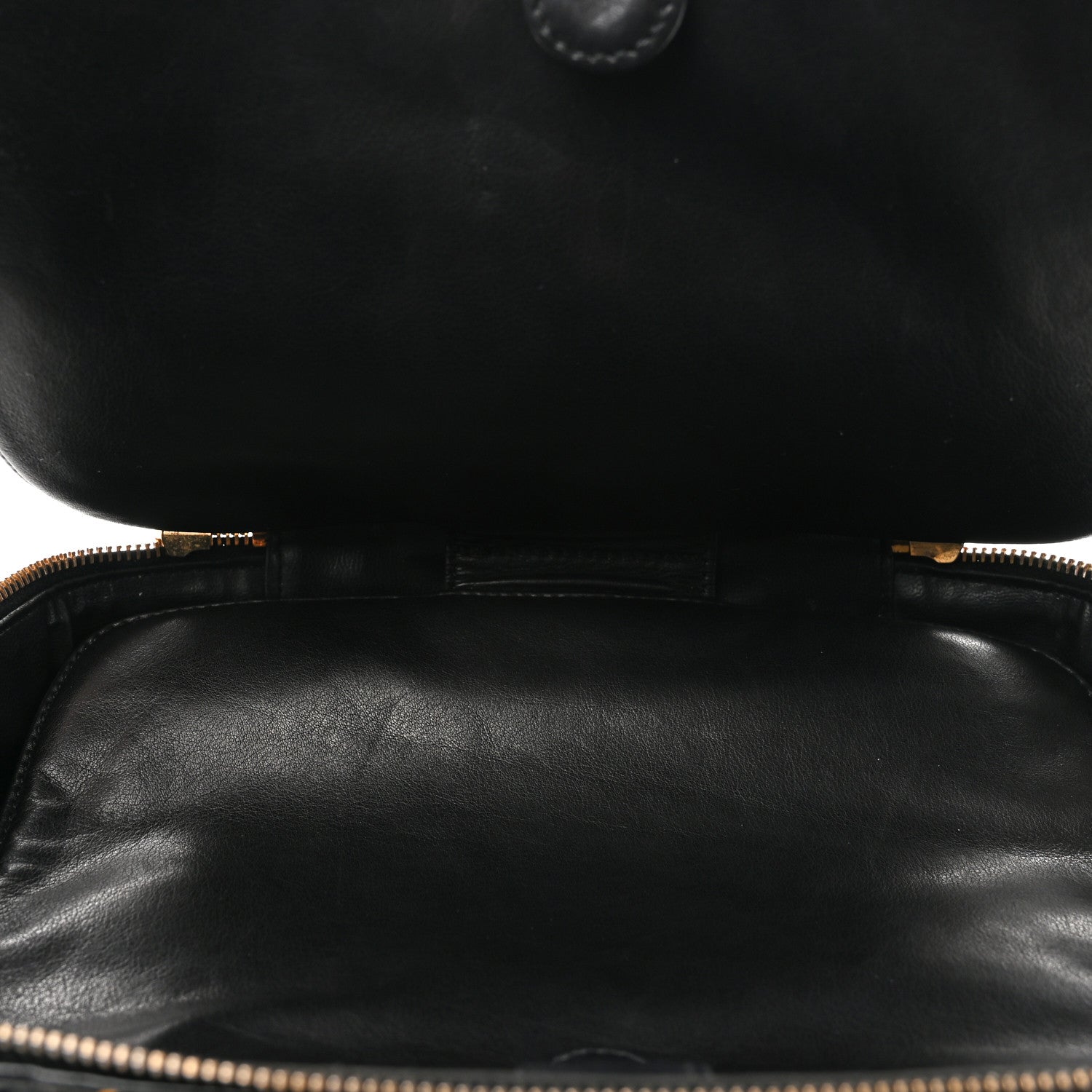 Chanel Patent CC Vanity Cosmetic Case Black 5 of 7