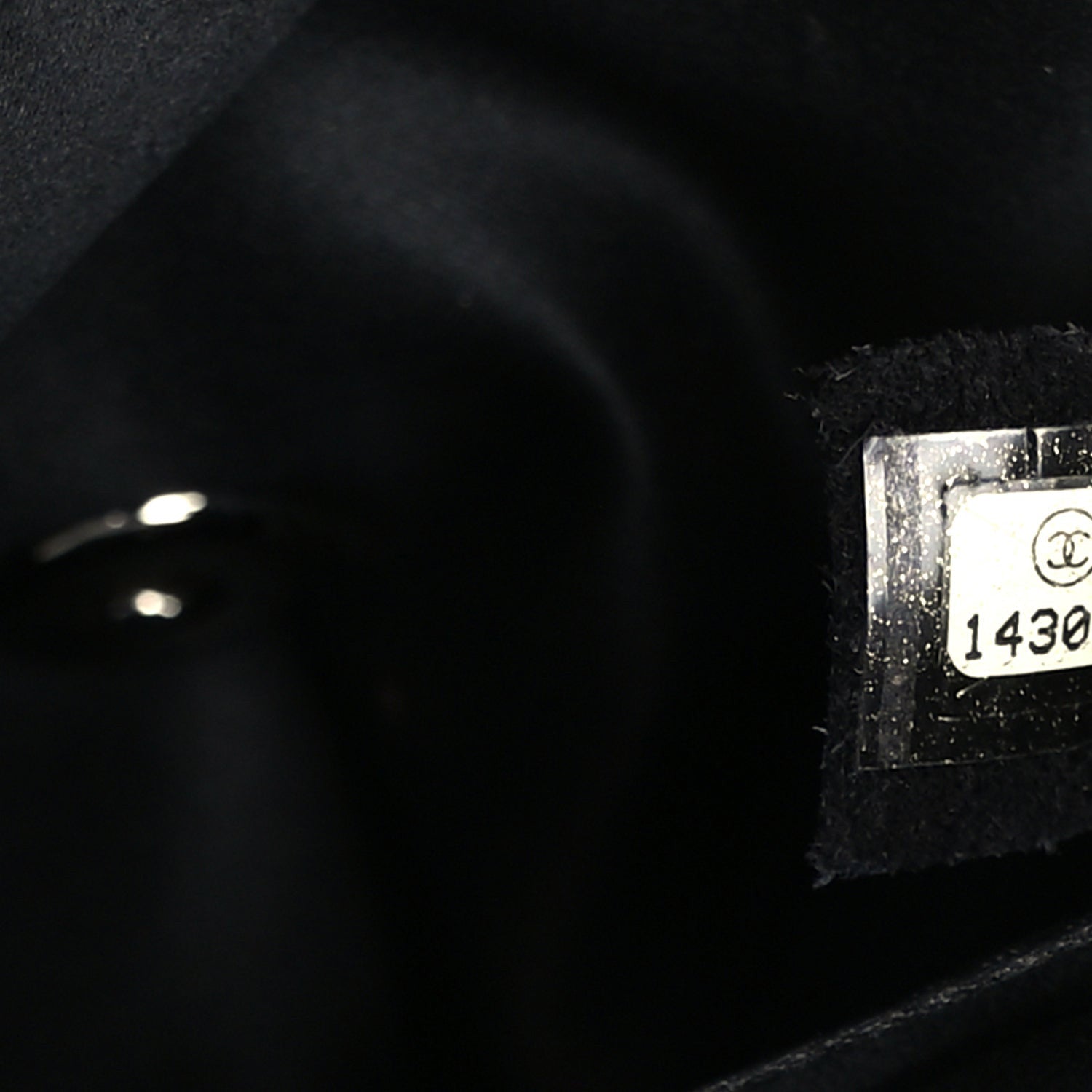 Chanel Vinyl Mesh Quilted Medium Single Flap  Black 6 of 9