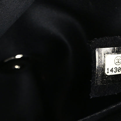 Chanel Vinyl Mesh Quilted Medium Single Flap  Black 6 of 9