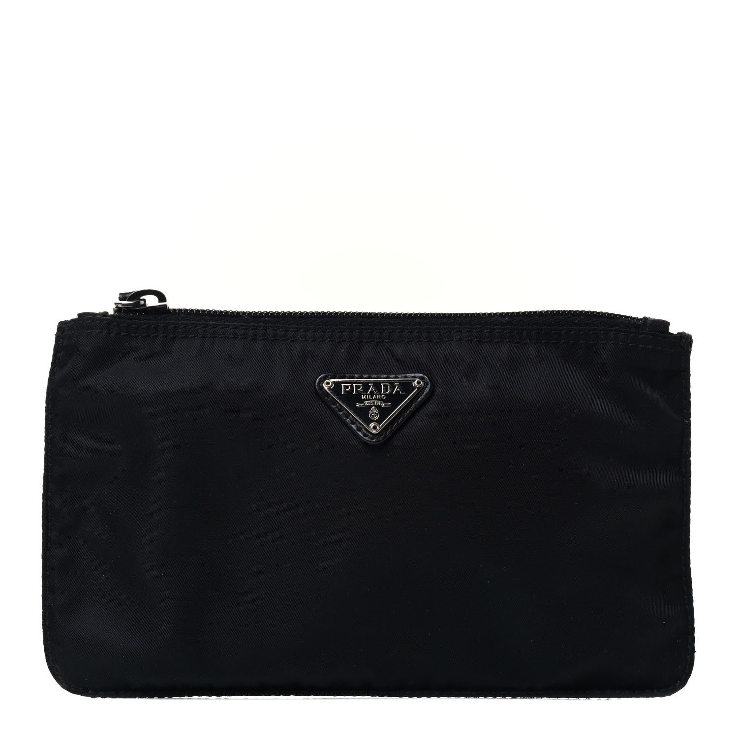 Prada Nylon Vela Cosmetic Pouch Black 1 of 8