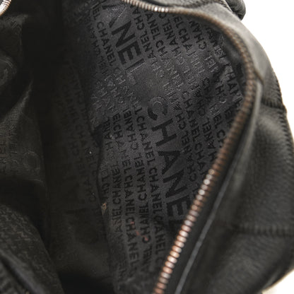 Chanel Caviar Square Stitched Tote Black 13 of 14