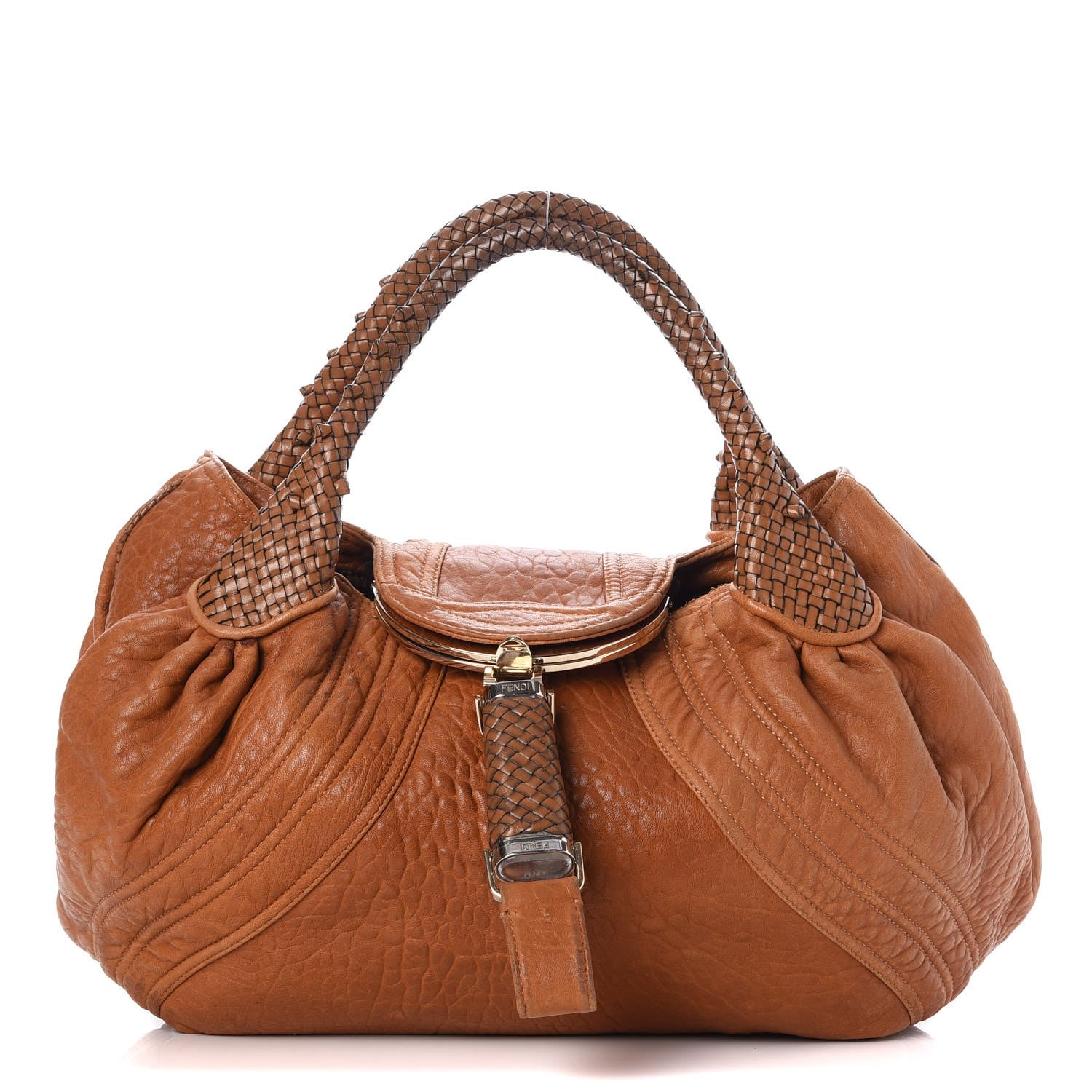 Fendi Nappa Nuvolata Spy Honey 1 of 20