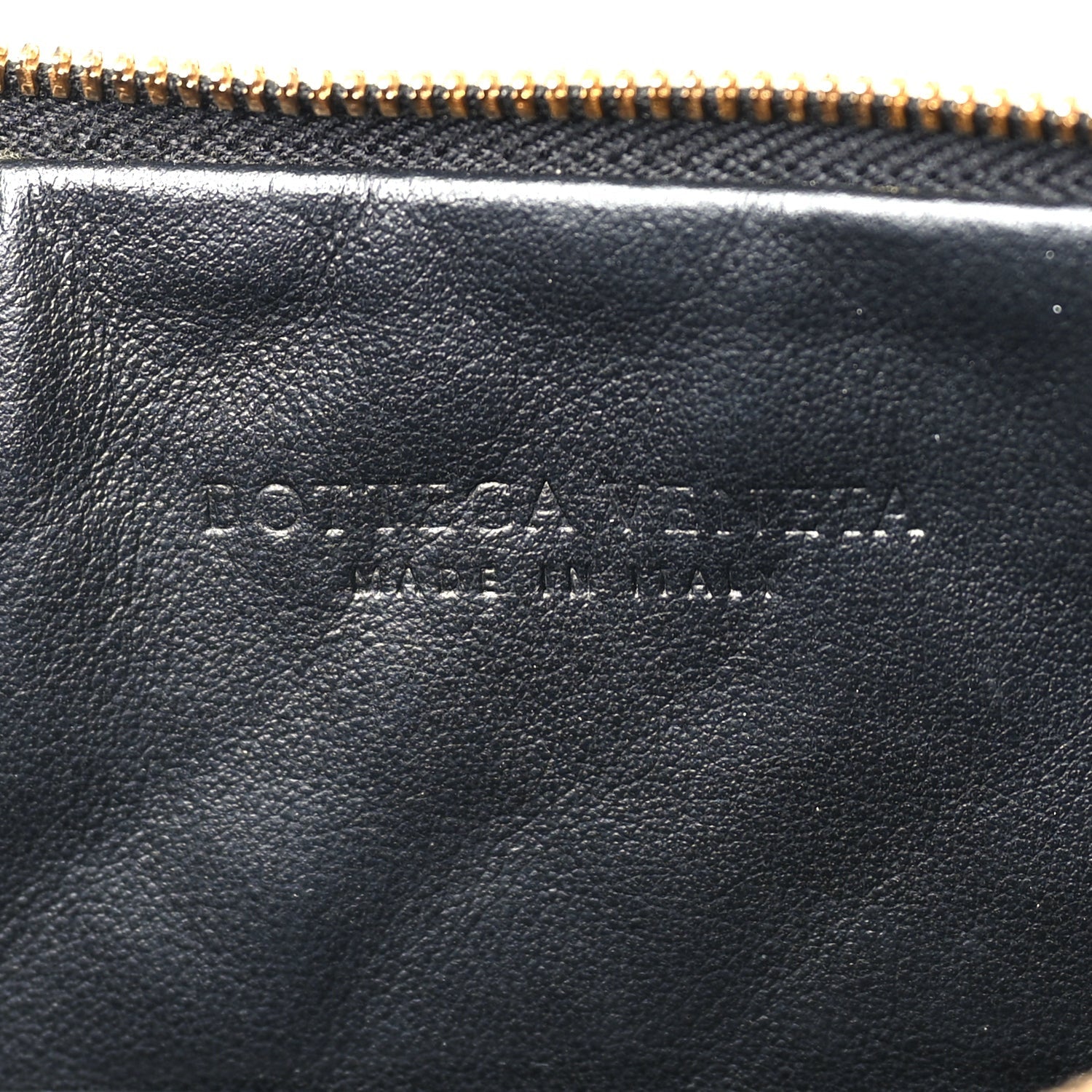 Bottega Veneta Nappa Intrecciato Medium Flat Zip Pouch Black 7 of 7