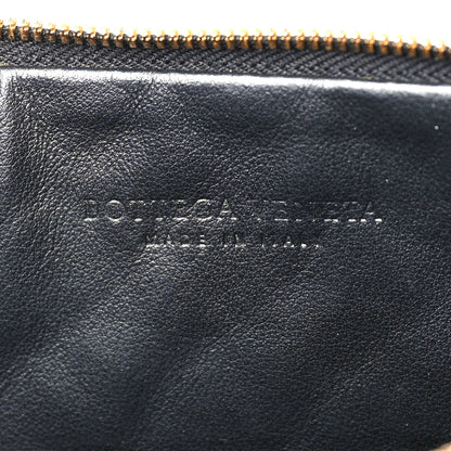 Bottega Veneta Nappa Intrecciato Medium Flat Zip Pouch Black 7 of 7