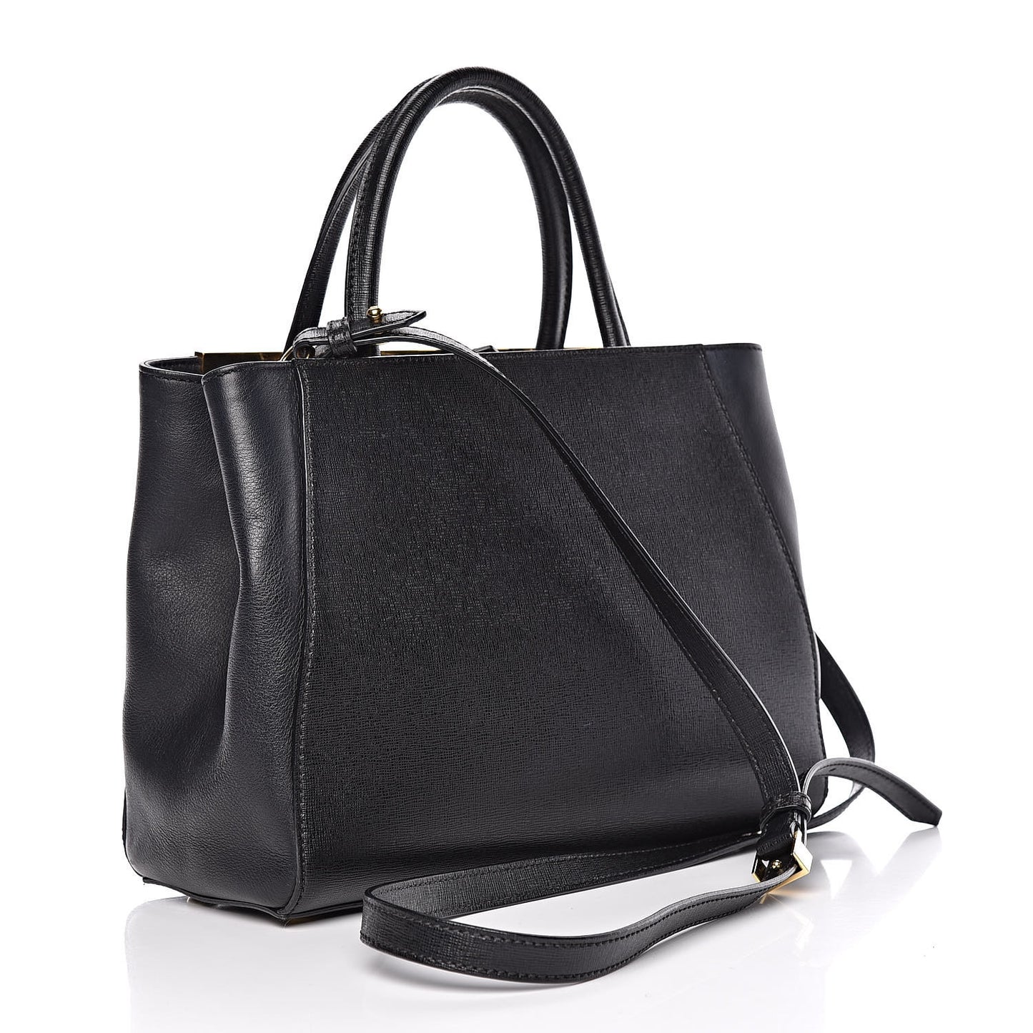 Vitello Elite Petite 2Jours Tote Black