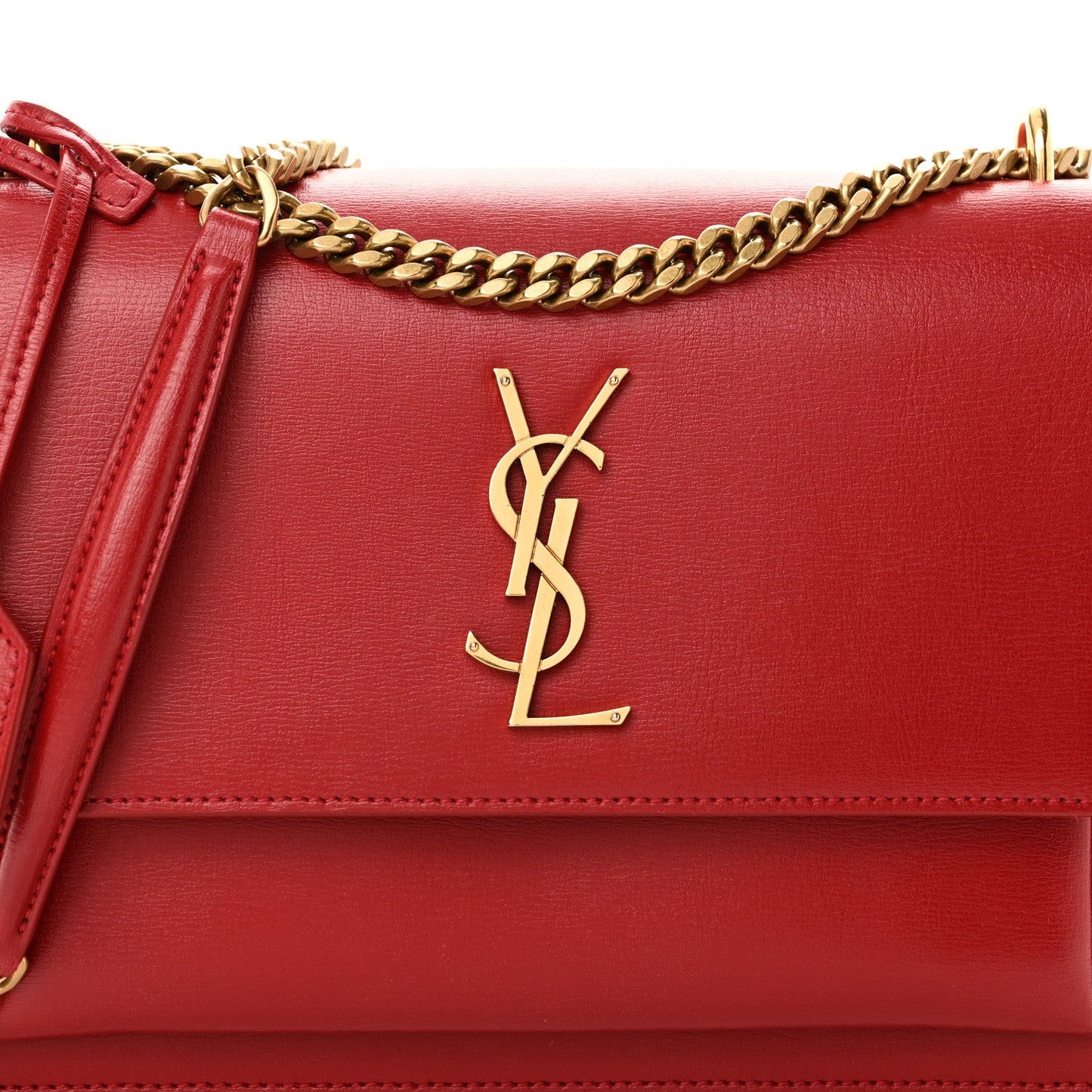 Calfskin Medium Monogram Sunset Rouge Eros