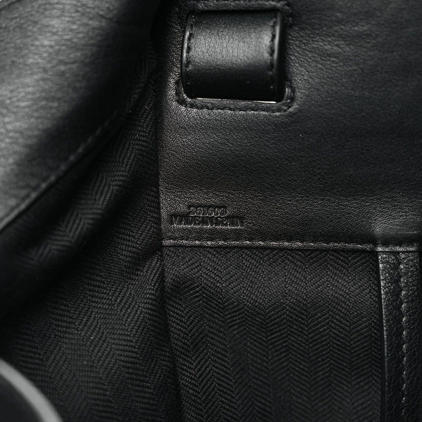 Calfskin Medium Hammock Shoulder Bag Black