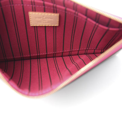 Louis Vuitton Monogram Neverfull MM GM Pochette Pivoine 5 of 9
