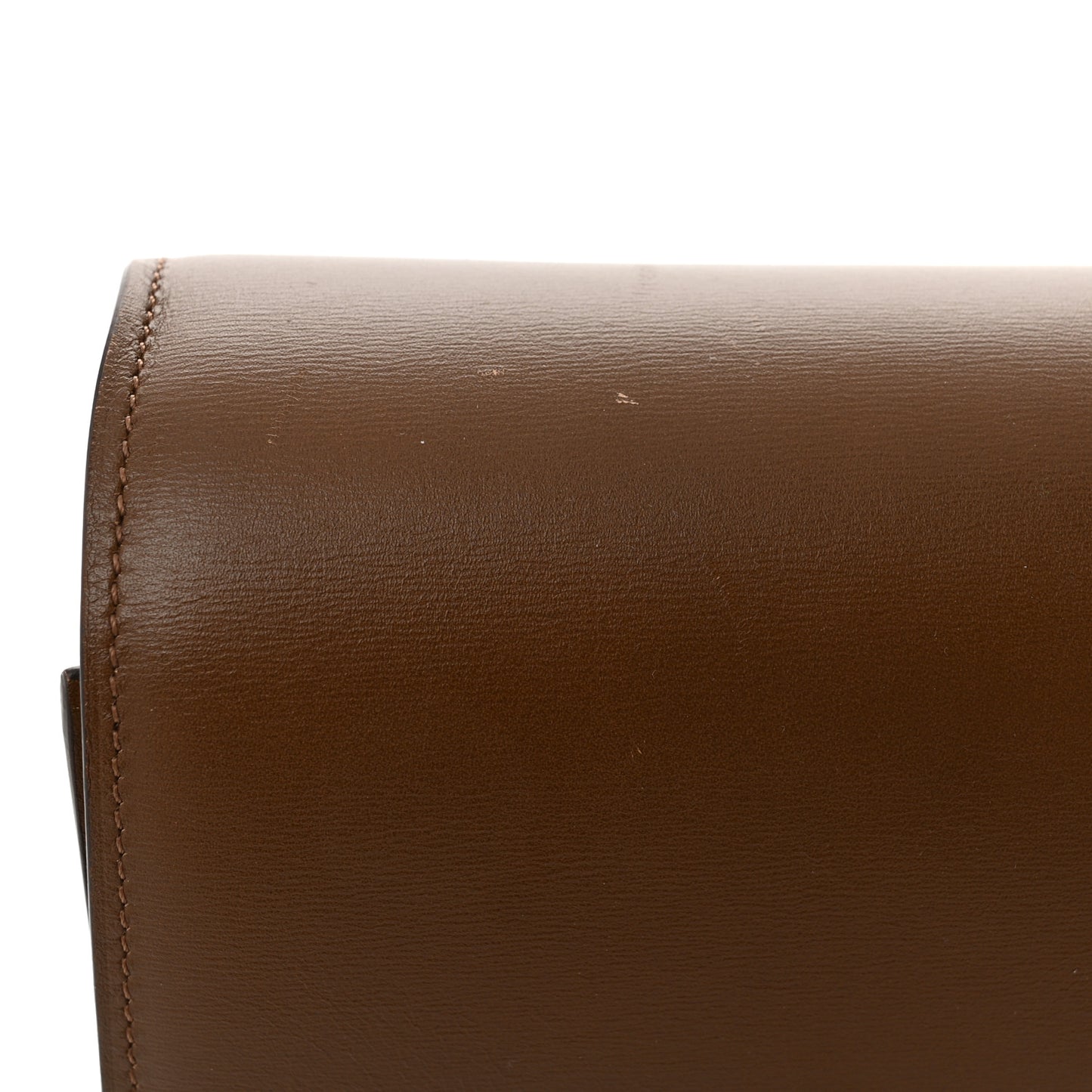 Smooth Calfskin Small Classic Box Flap Bag Camel