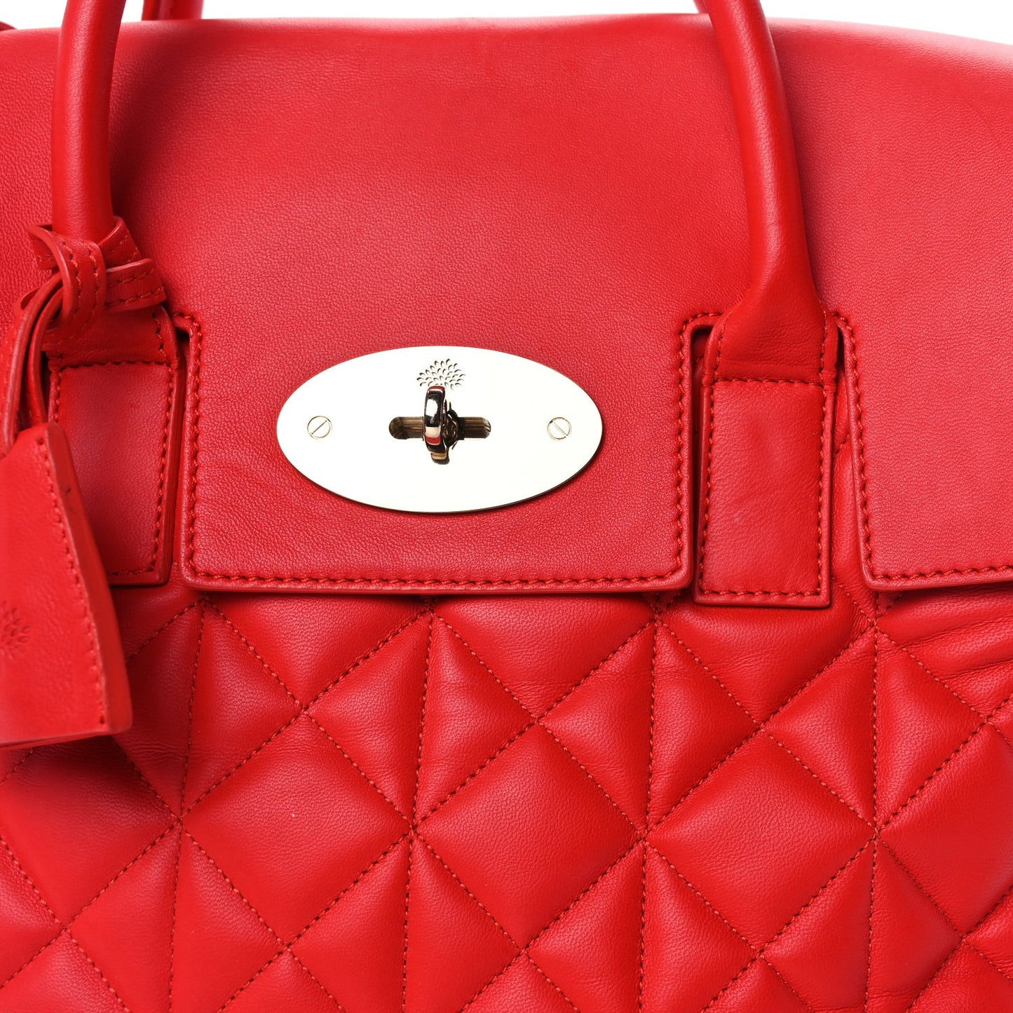 Nappa Quilted Medium Cara Delevingne Convertible Bag Red