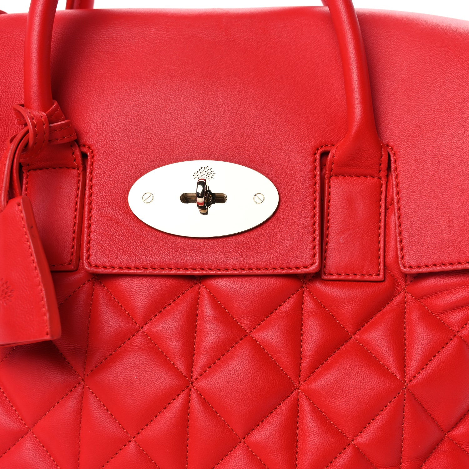 Mulberry Nappa Quilted Medium Cara Delevingne Convertible Bag Red 6 of 7