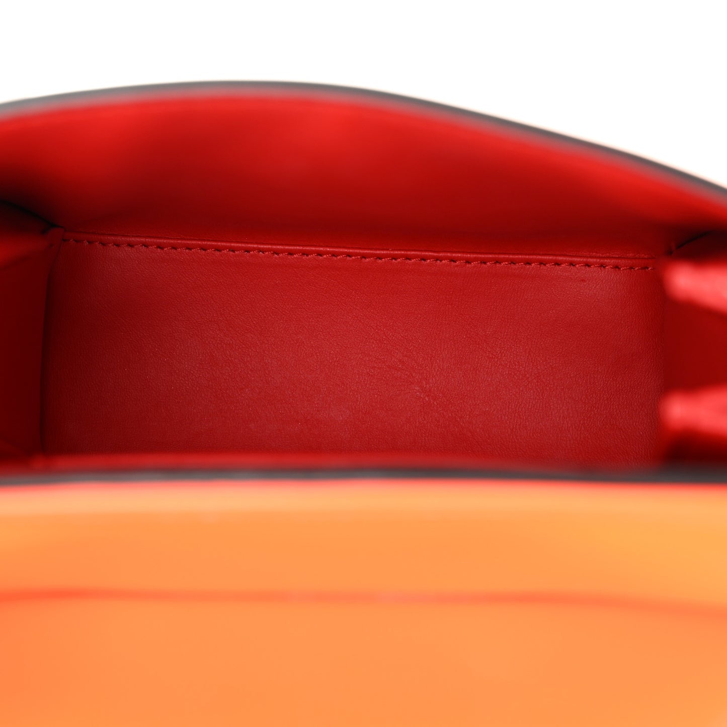 Patent Paloma Mini Empire Tote Orange