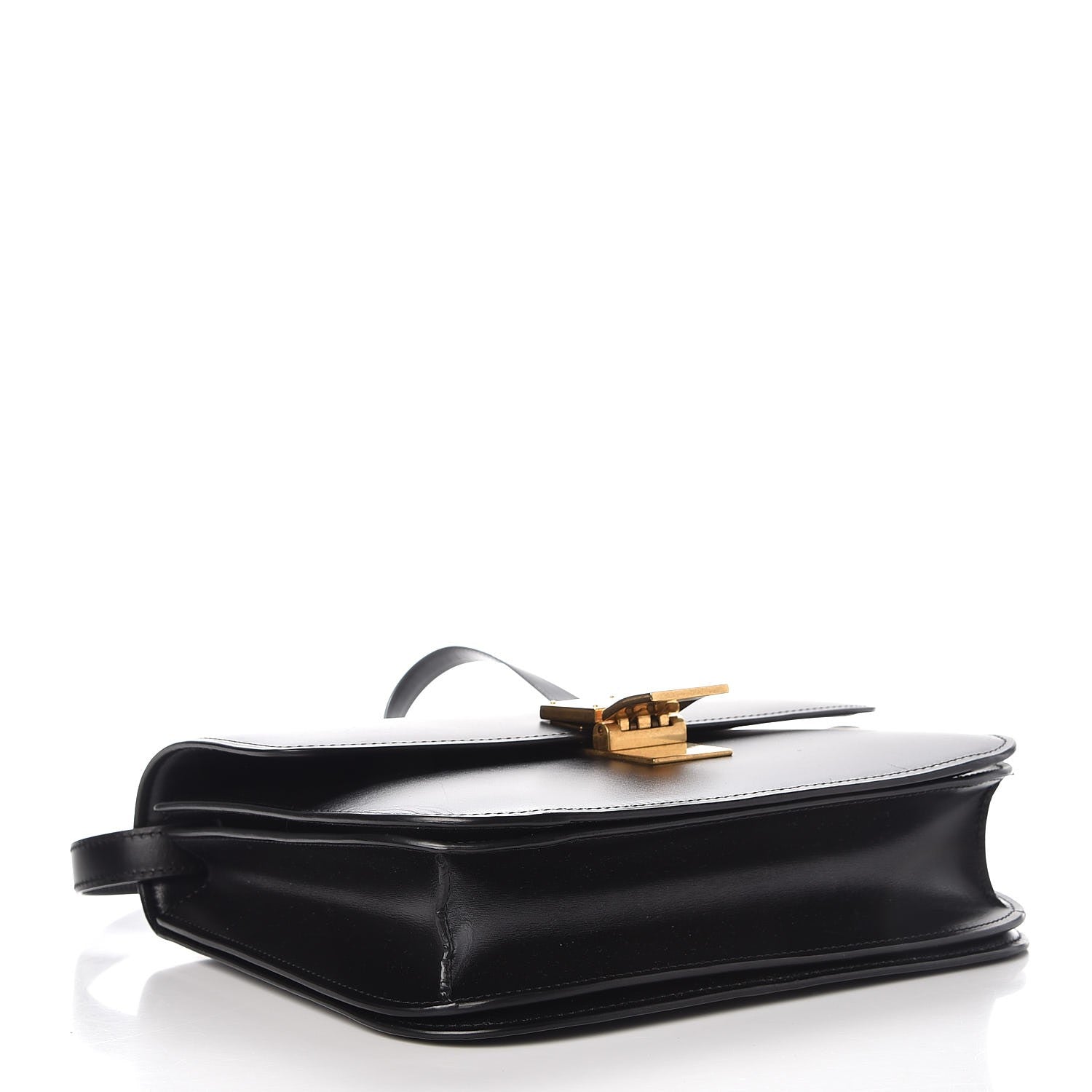 Celine Box Calfskin Medium Classic Box Flap Bag Black 4 of 8