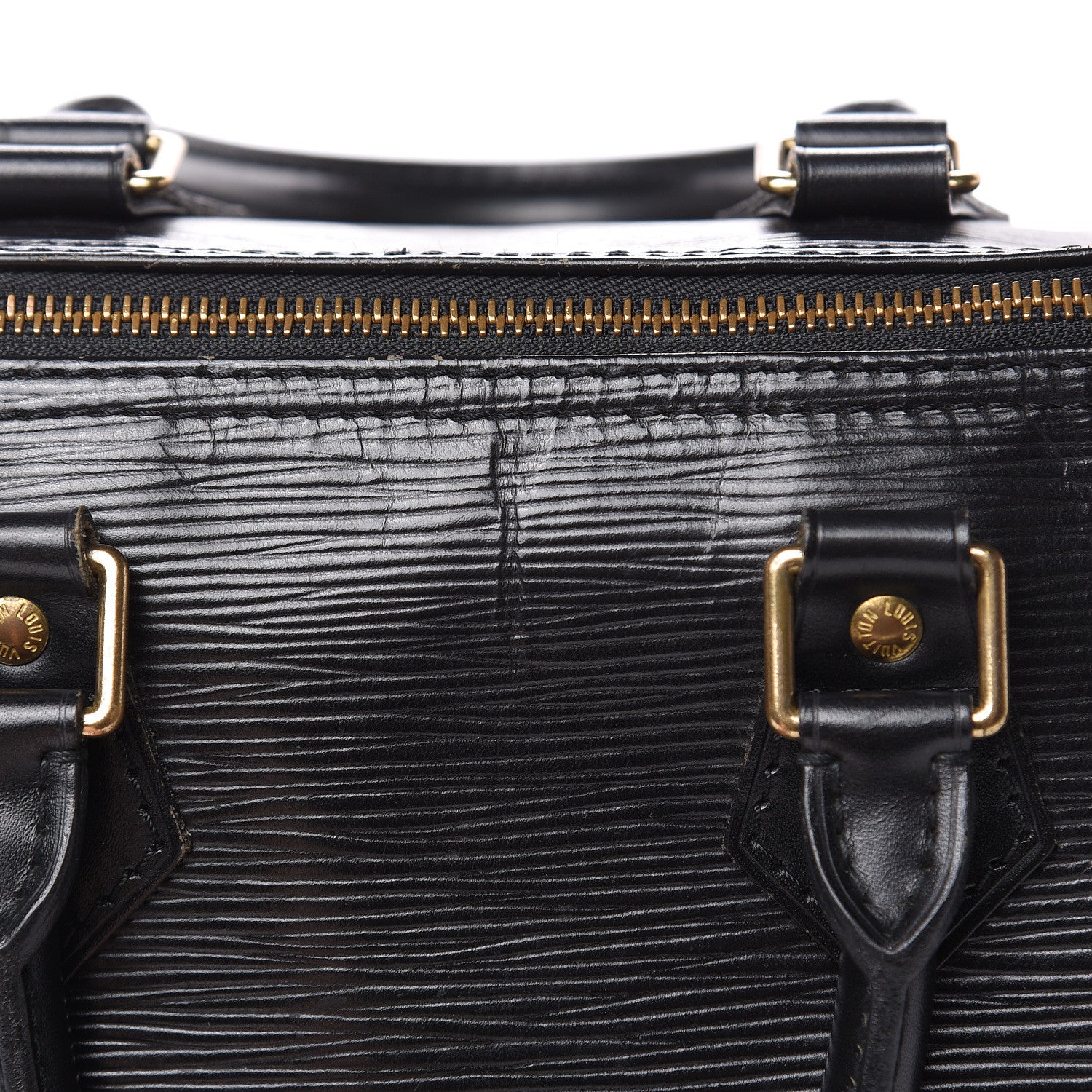 Louis Vuitton Epi Speedy 30 Black 14 of 17