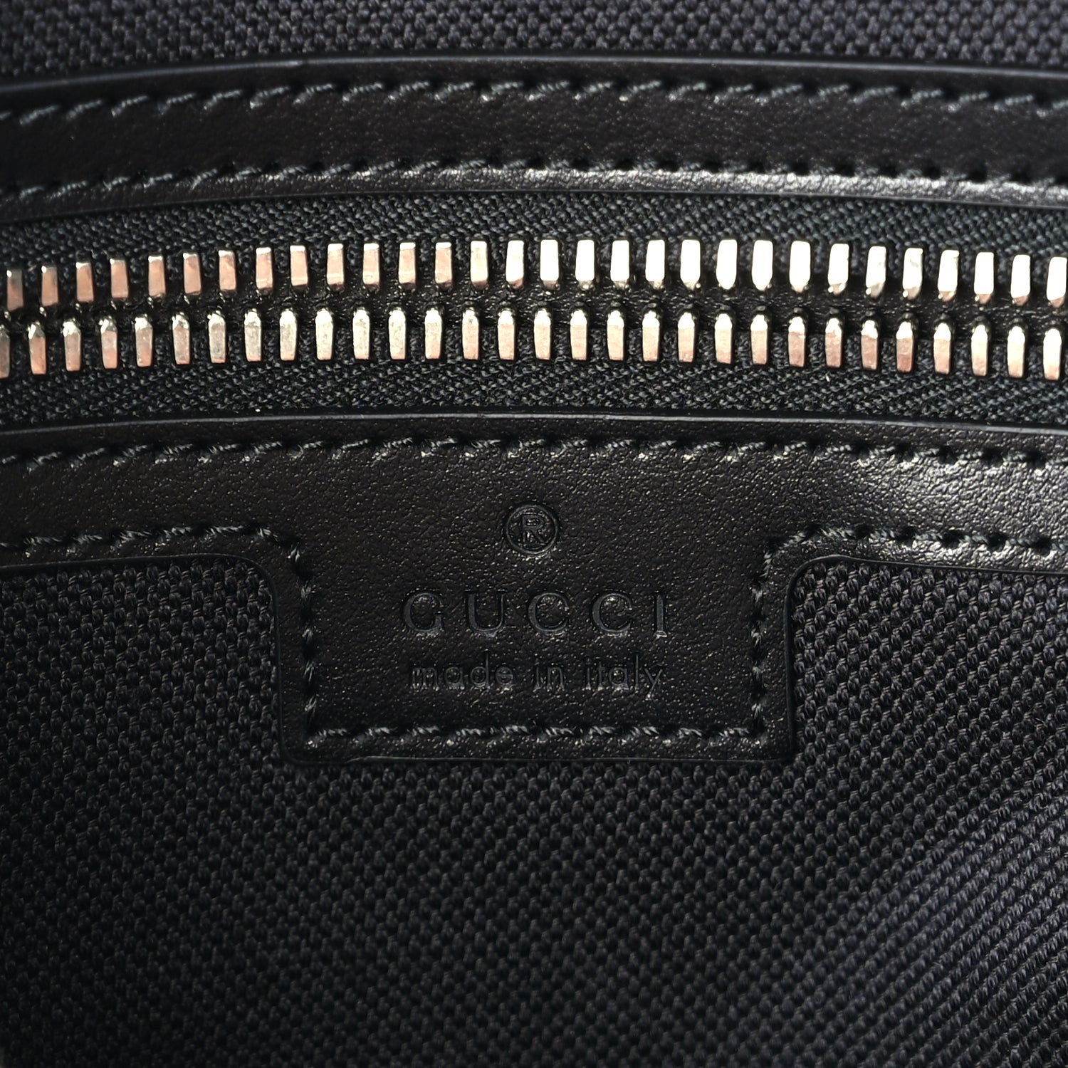 Gucci GG Supreme Monogram Web Messenger Bag  Black/Grey 5 of 8