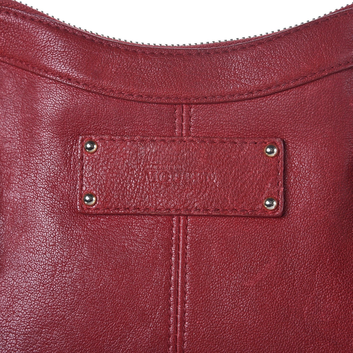 Calfskin De Manta Clutch Red