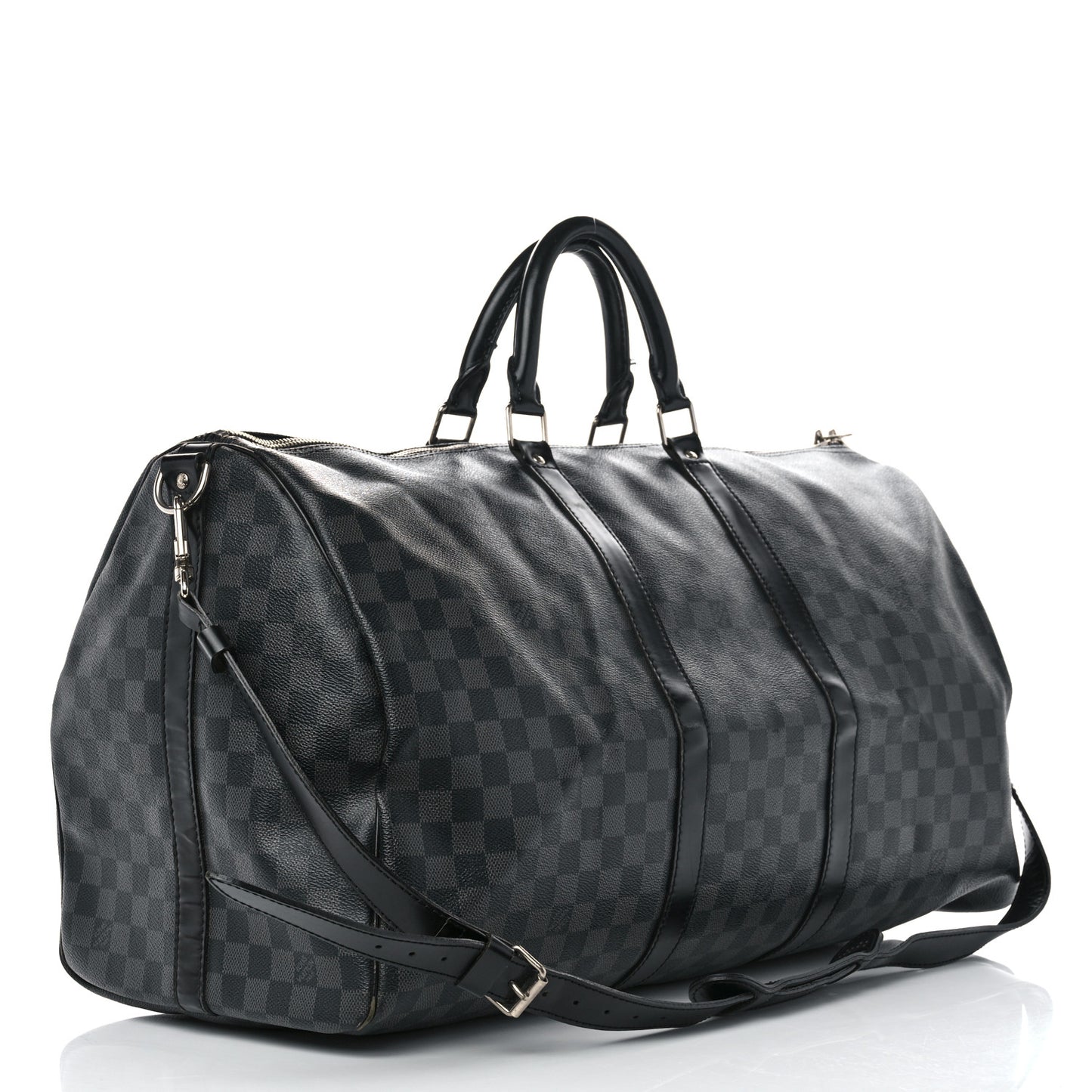 Damier Graphite Keepall Bandouliere 55