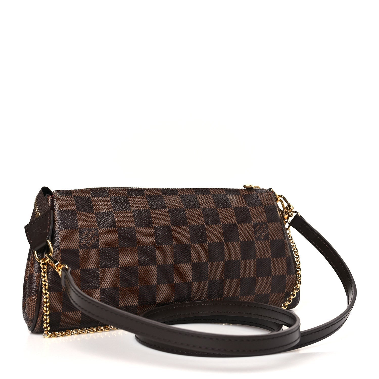Louis Vuitton Damier Ebene Eva Clutch 3 of 7