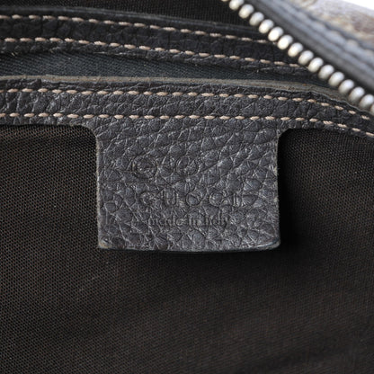 Gucci Crystal Monogram Medium Joy Boston Dark Brown 6 of 7