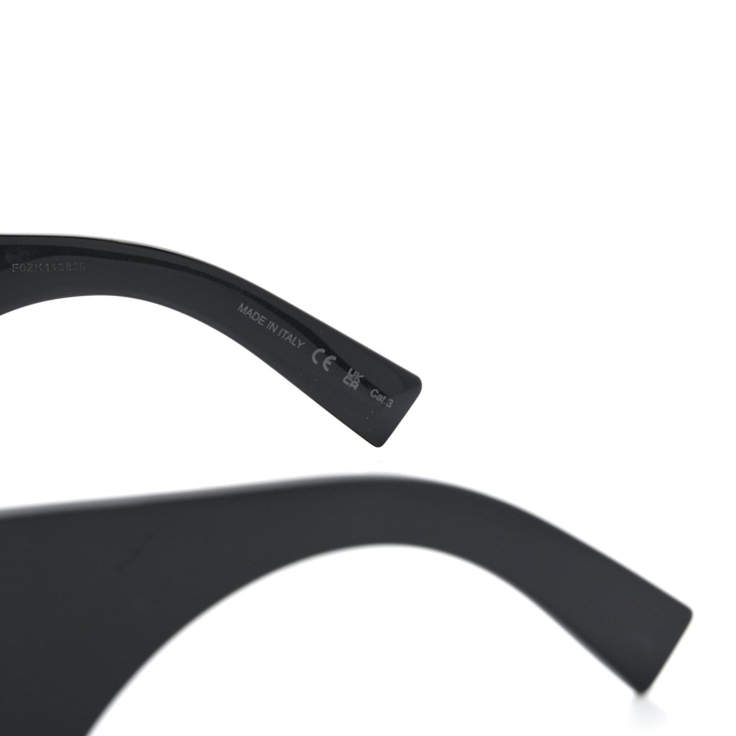 Acetate Blaze Sunglasses SL M119 Black