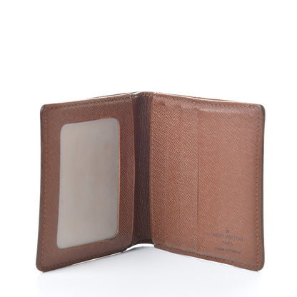 Louis Vuitton Monogram Mens Porte-Billets 3 Card Billfold Wallet 5 of 11