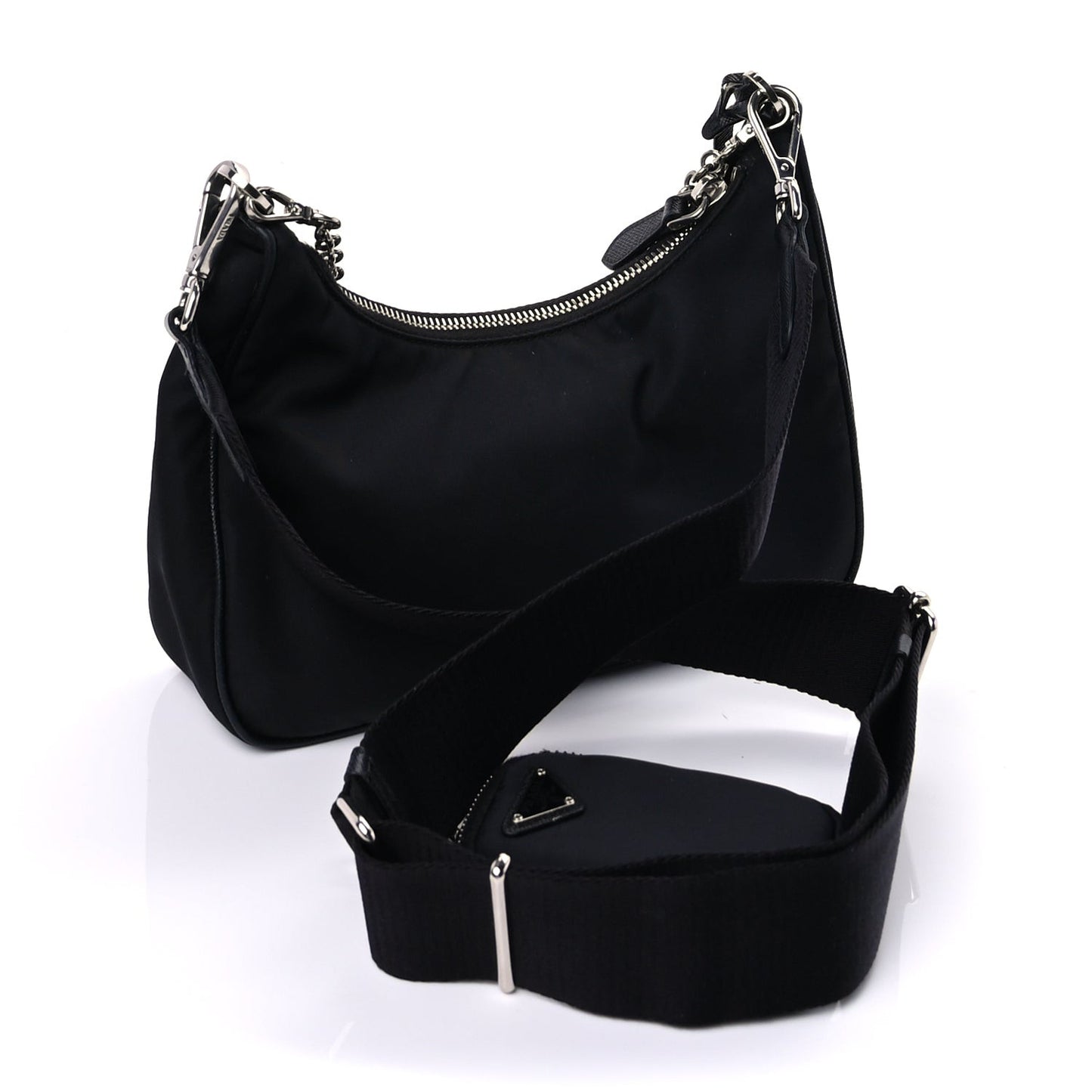 Nylon Re-Edition 2005 Shoulder Bag Black