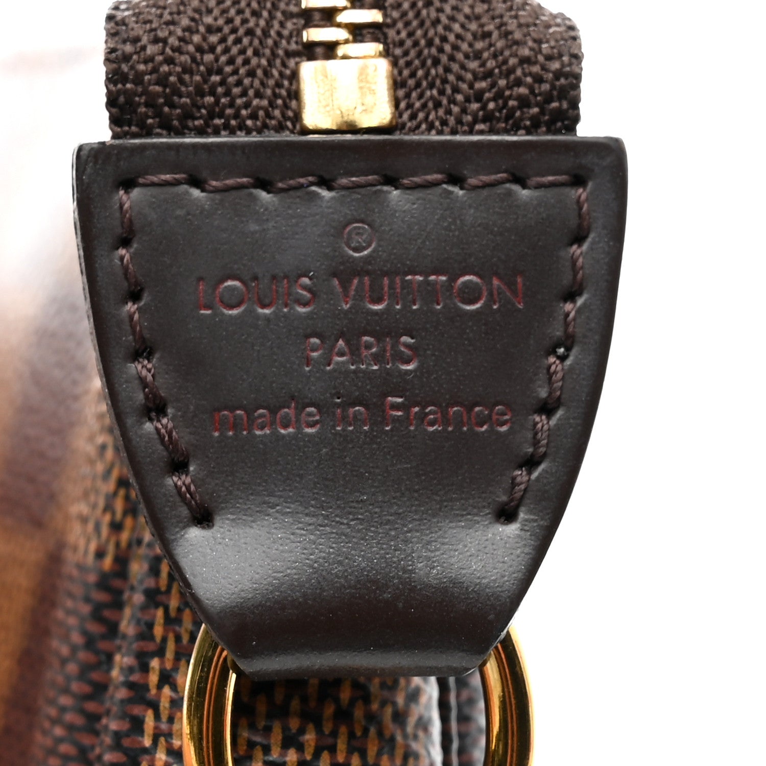 Louis Vuitton Damier Ebene Mini Pochette Accessories 6 of 9