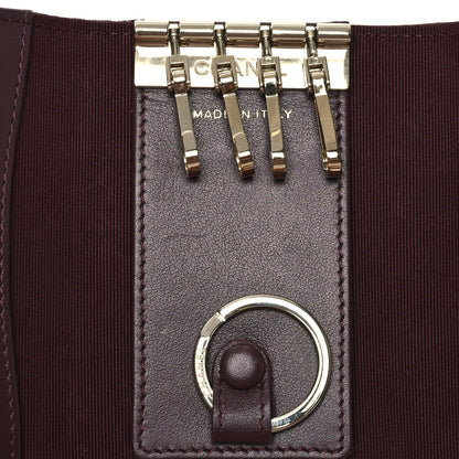 Chanel Caviar Quilted Classic 4 Key Holder Wallet Black 5 of 9