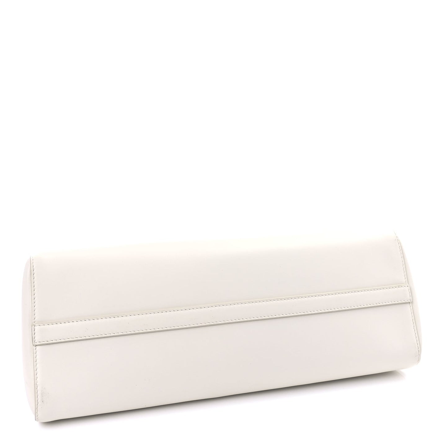 Calfskin Medium Enchaine Bag Bianco