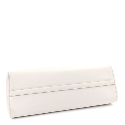 Prada Calfskin Medium Enchaine Bag Bianco 3 of 8