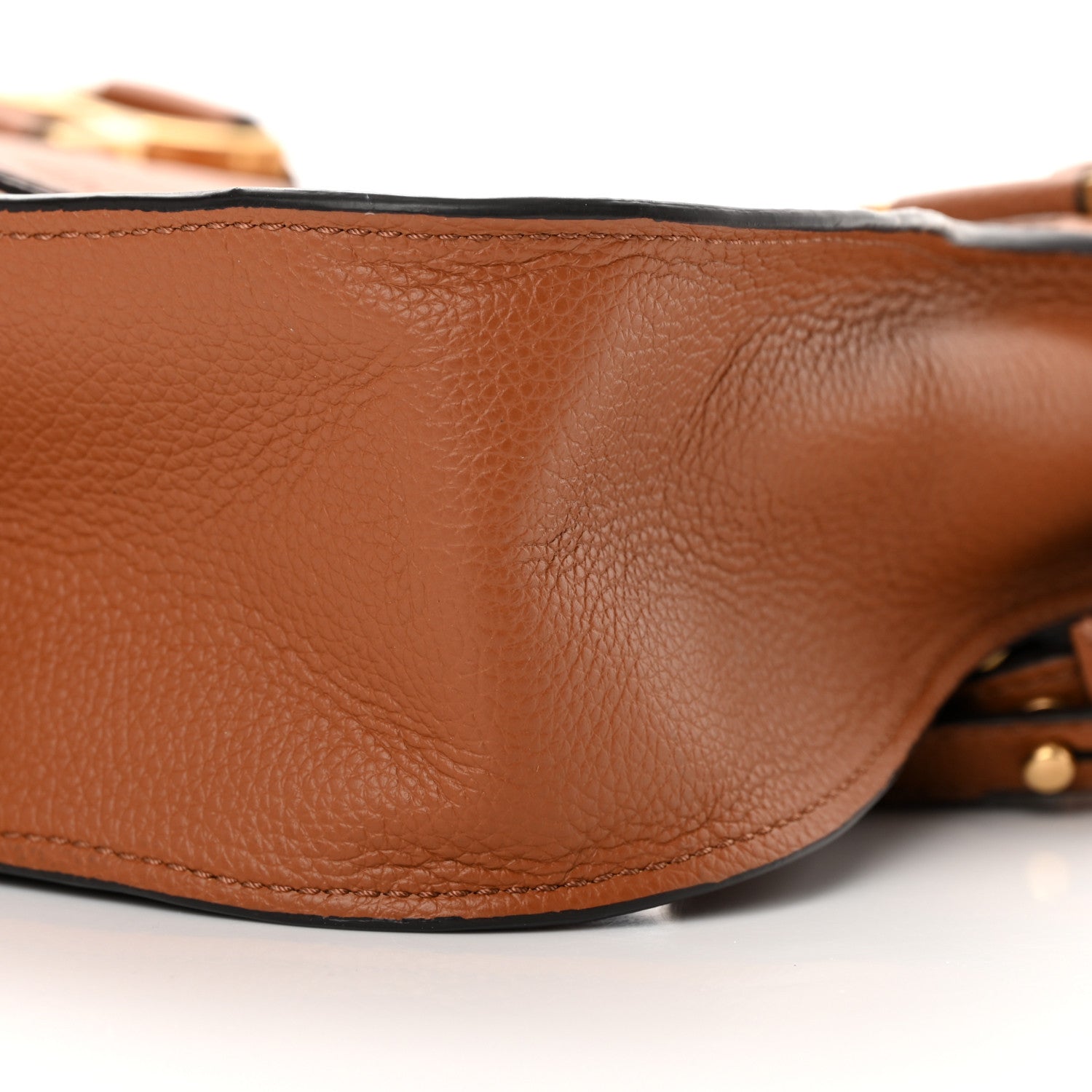 Chloe Calfskin Small Marcie Satchel Tan 10 of 18
