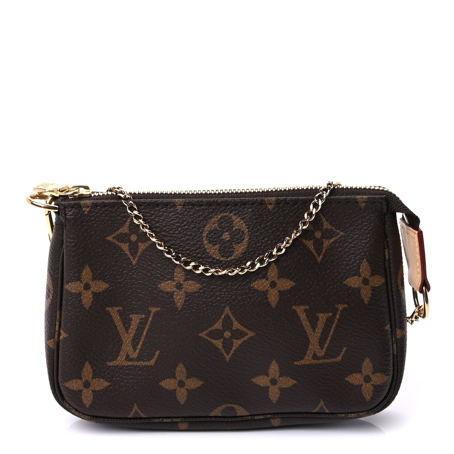 Christian Dior Canvas Houndstooth Embroidered Medium Lady D-Lite