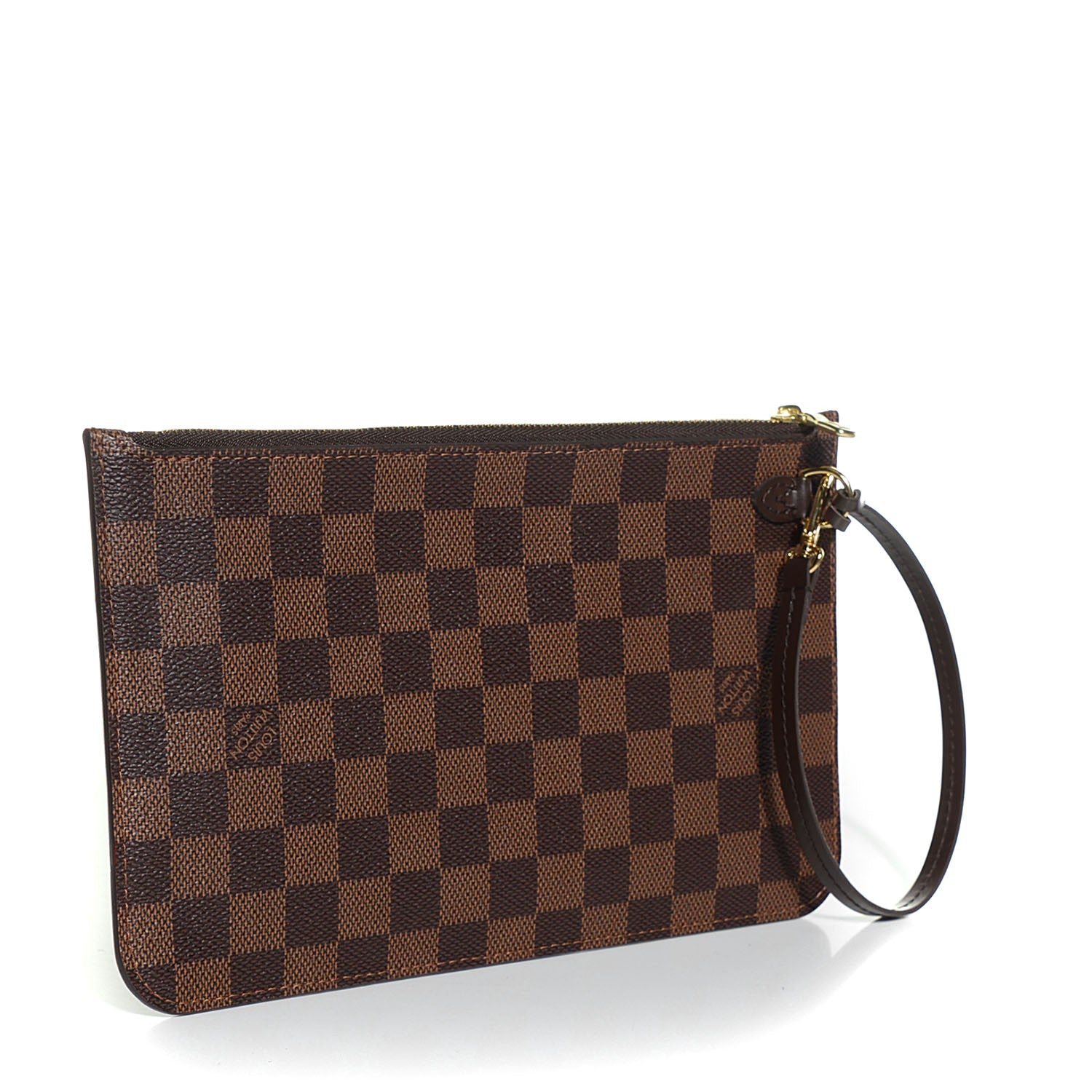 Louis Vuitton Damier Ebene Neverfull MM GM Pochette 3 of 8
