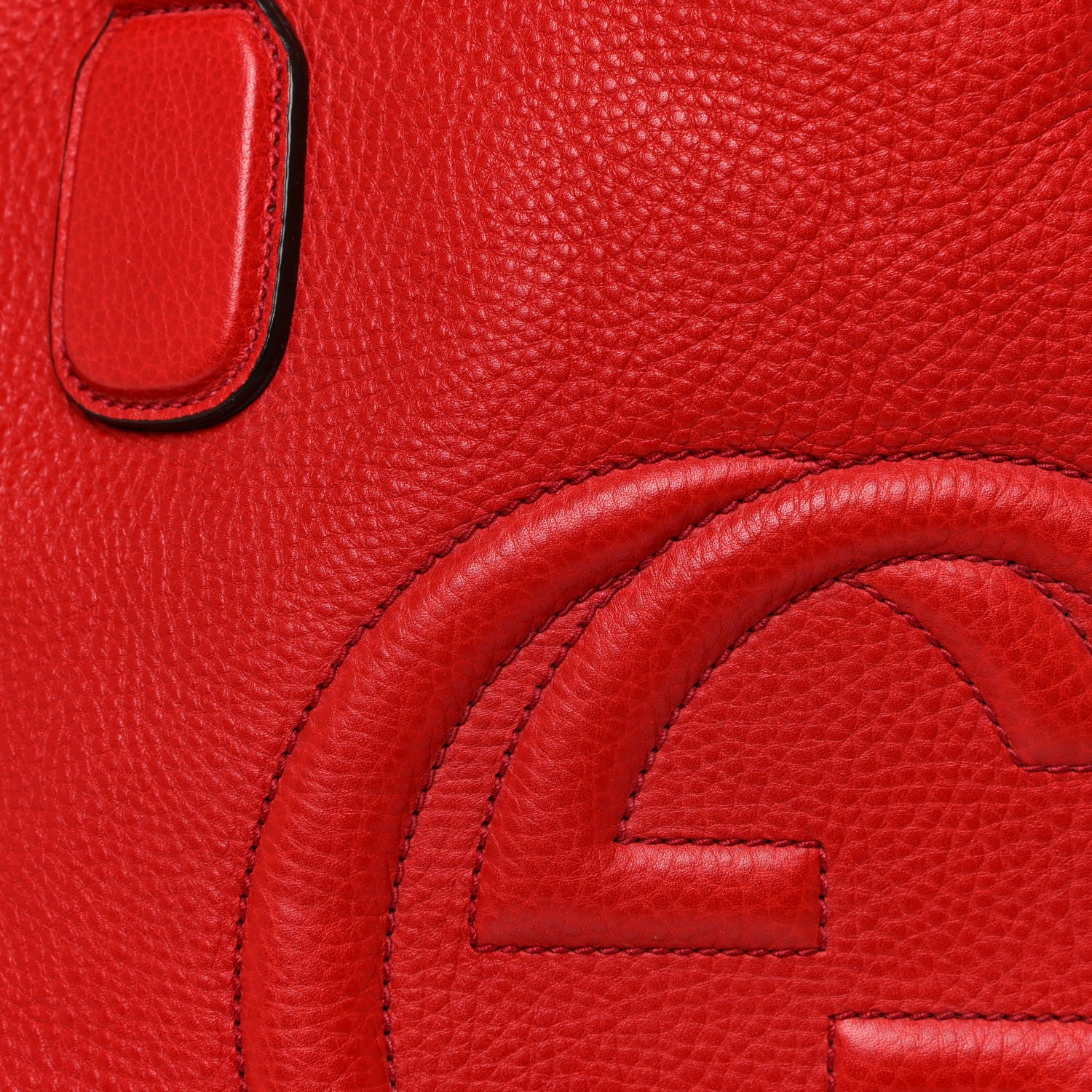 Gucci Cellarius Calfskin Large Soho Working Tote Tabasco 7 of 11
