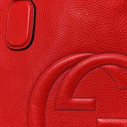 Gucci Cellarius Calfskin Large Soho Working Tote Tabasco 8 of 12