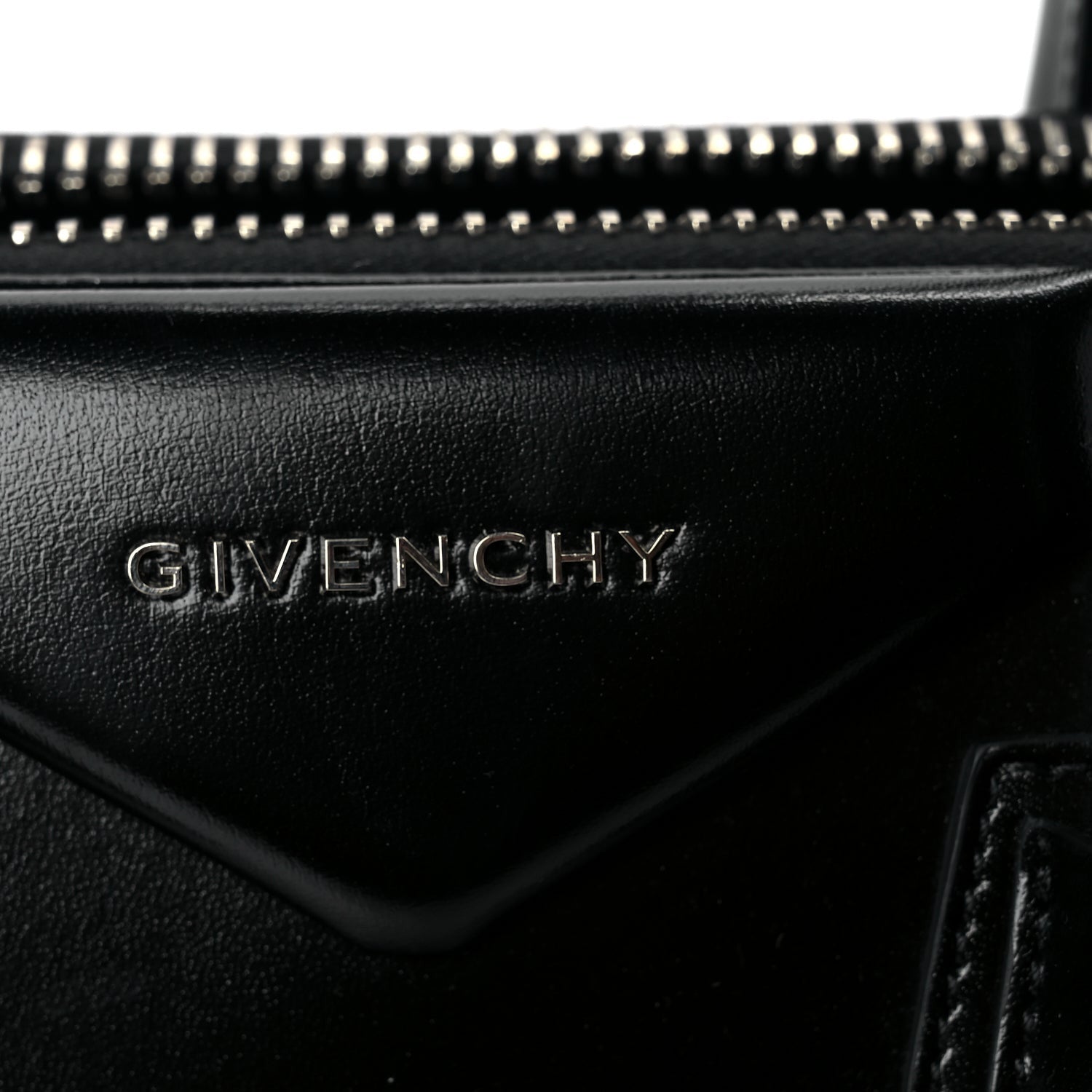 Givenchy Shiny Lord Calfskin Small Antigona Black 6 of 8