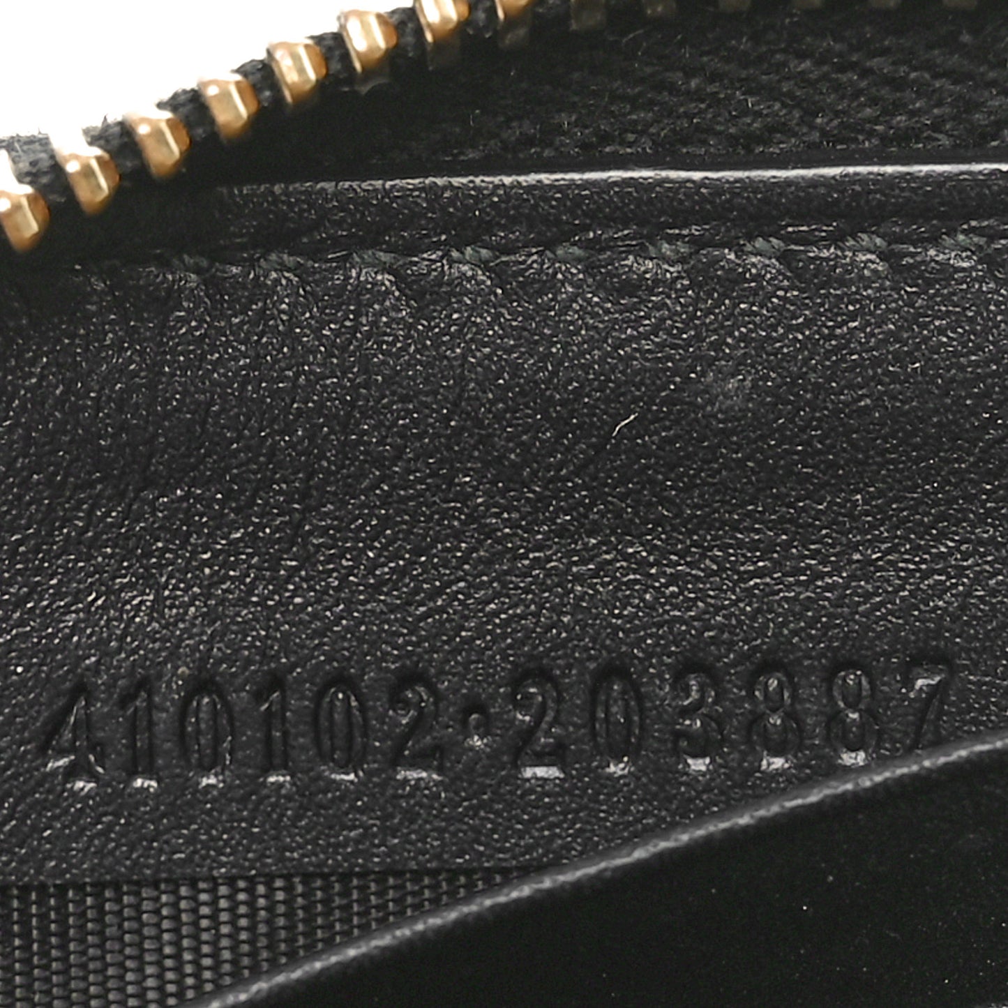 GG Supreme Monogram Bees Zip Around Wallet